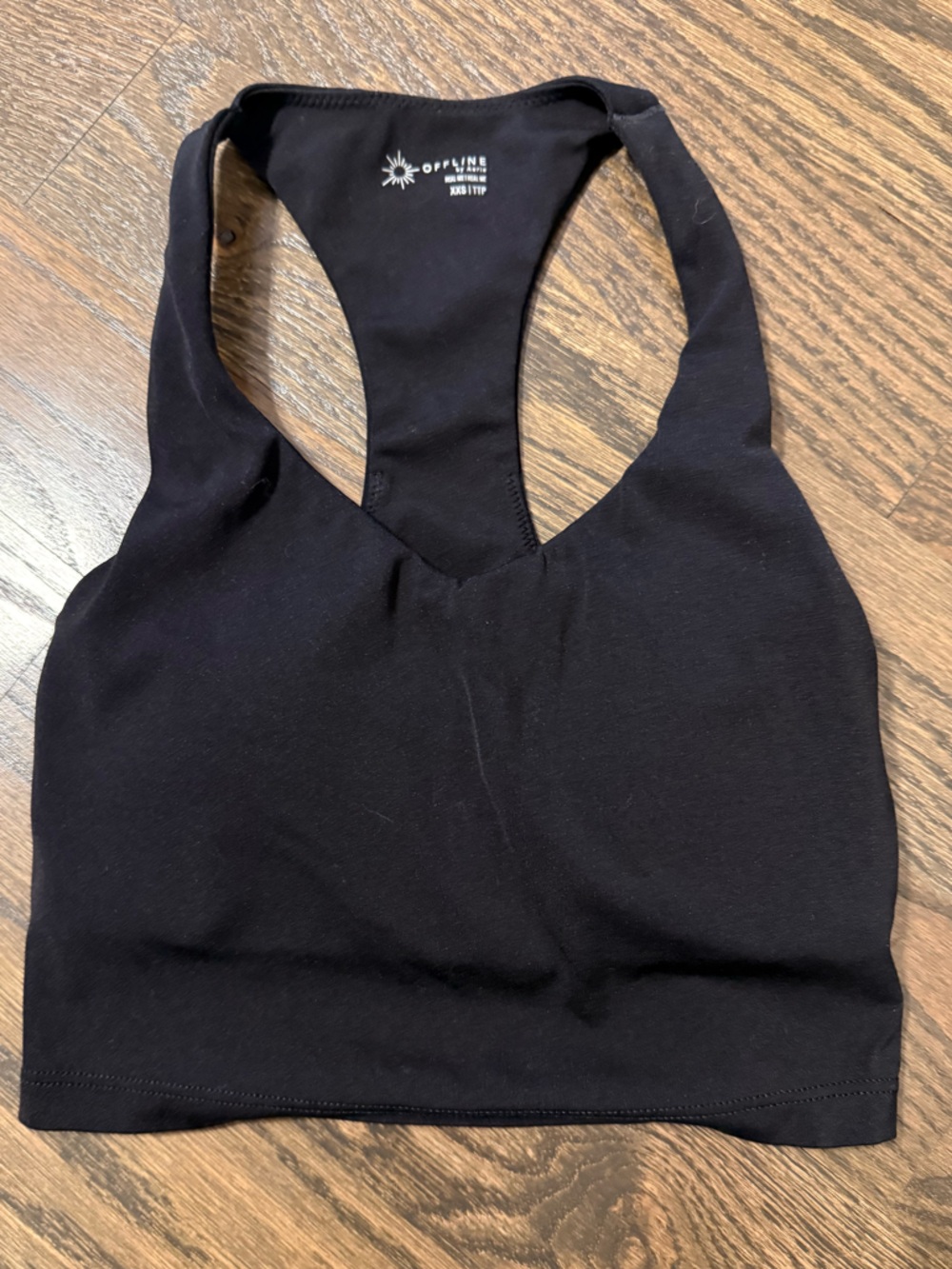 Aerie Black Racerback Bralette